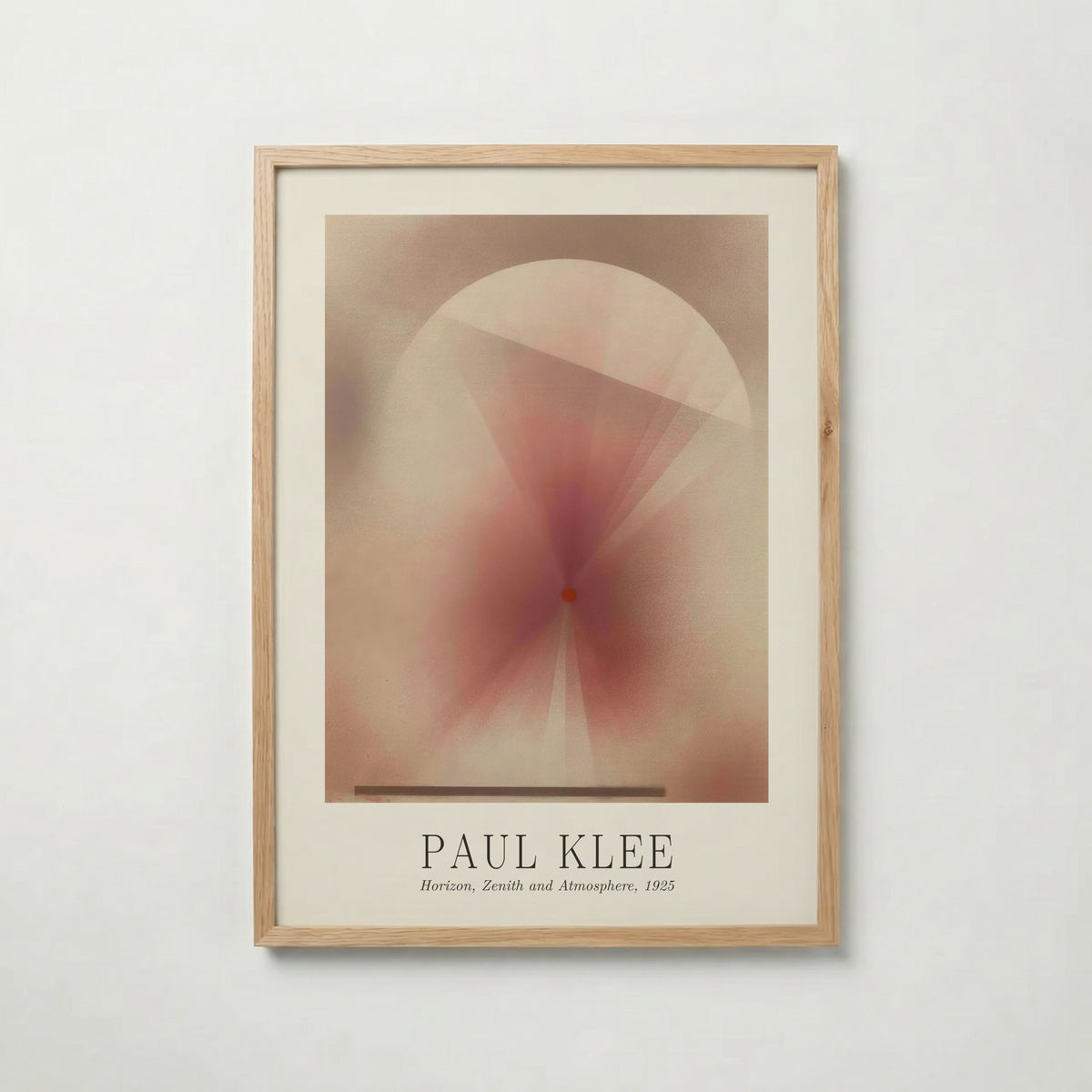 Paul Klee Horizon, Zenith and Atmosphere 1925 Poster – ekram