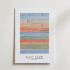 Paul Klee Little Harbour Poster – med passepartout