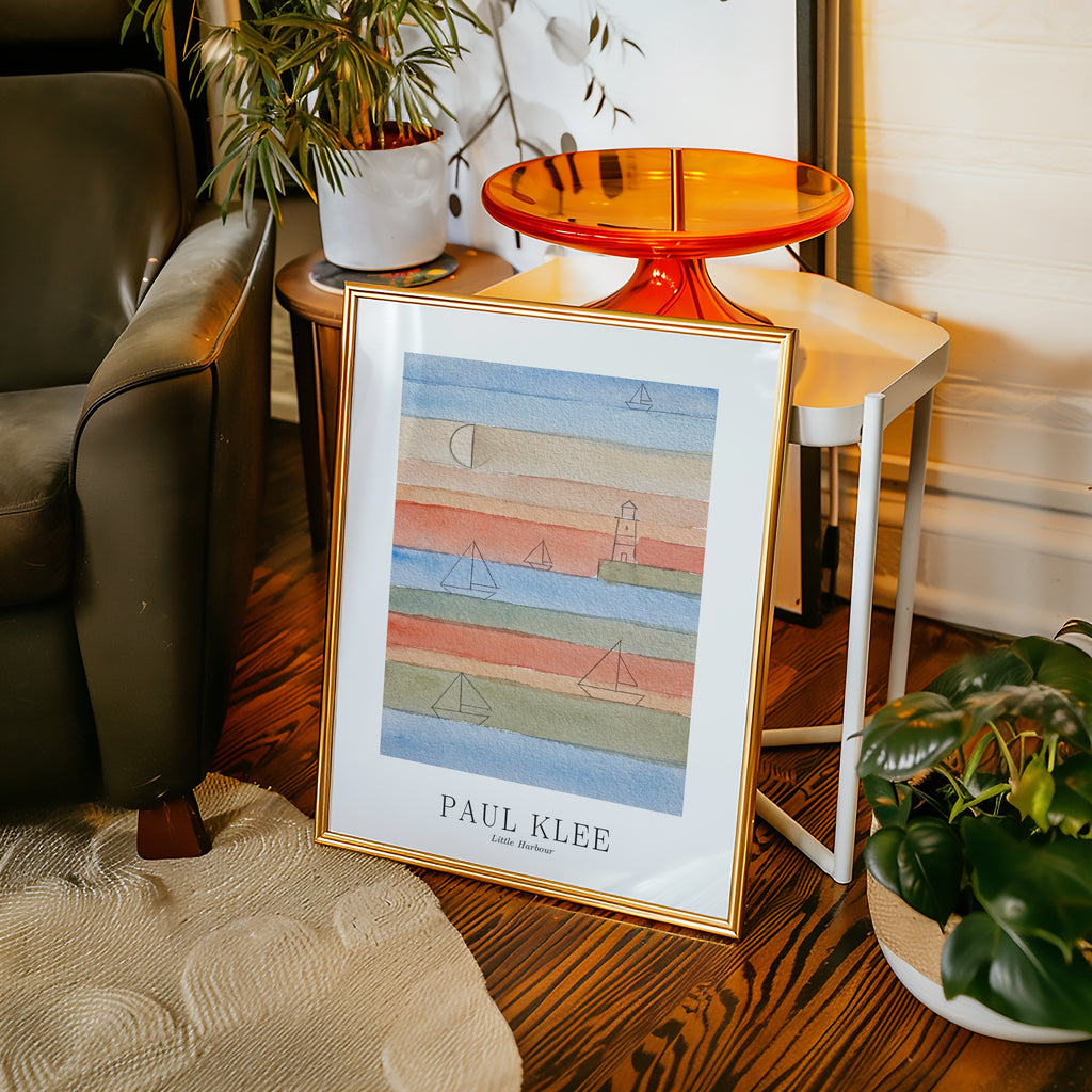 Paul Klee Little Harbour Poster – i rum 2