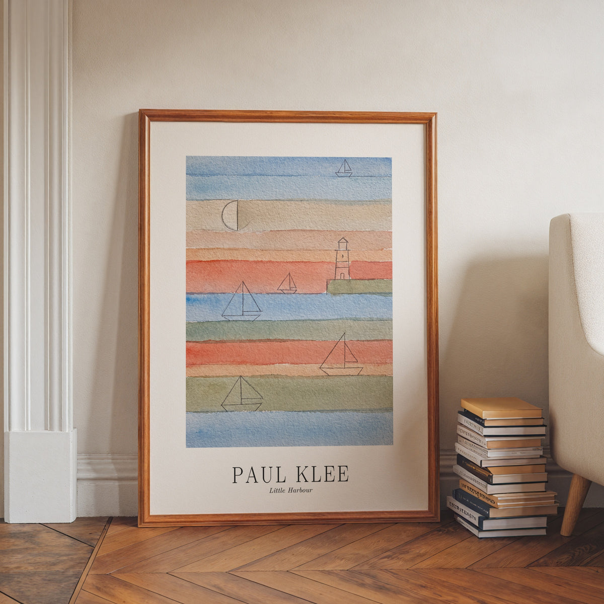 Paul Klee Little Harbour Poster – i rum 5