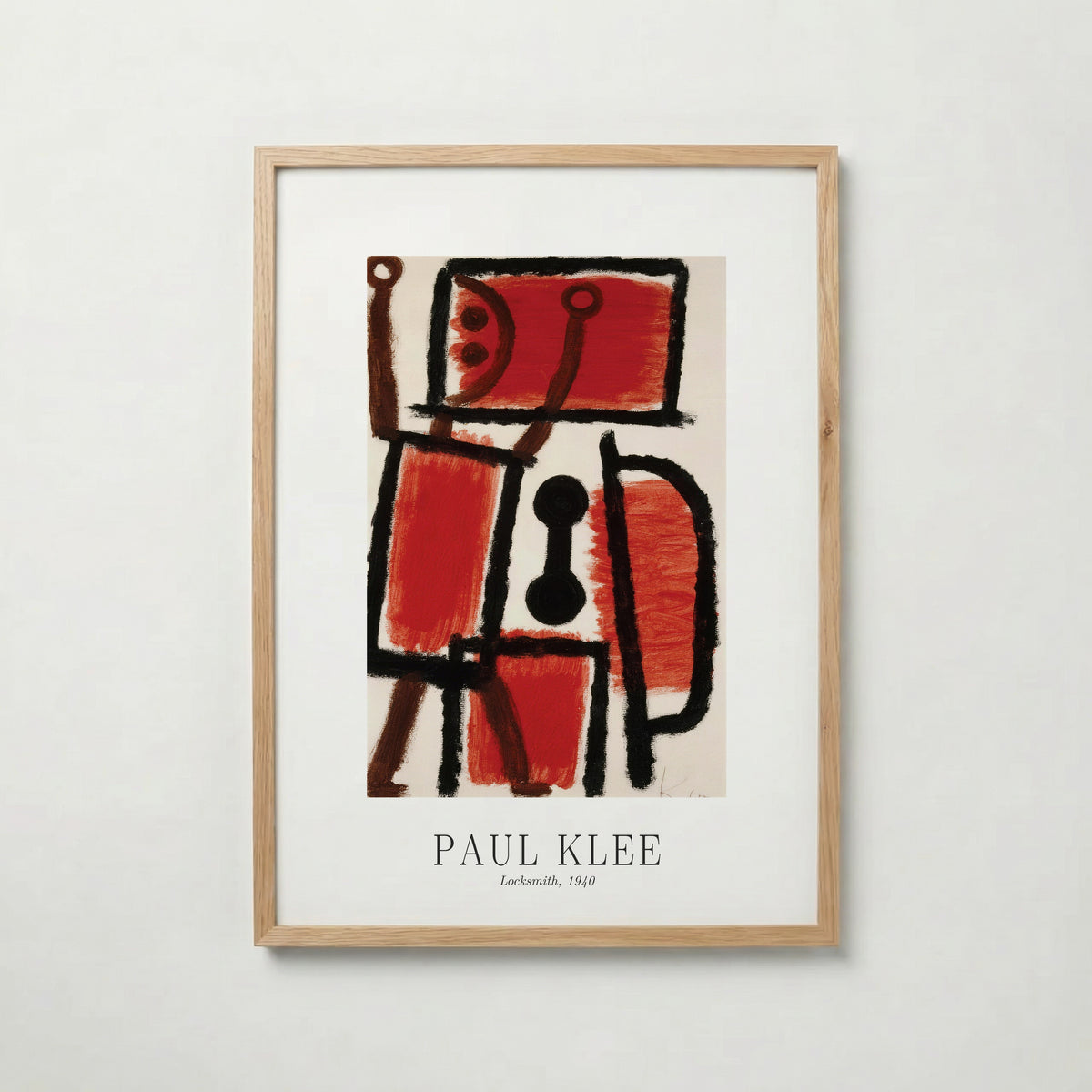 Paul Klee Locksmith 1940 Poster – ekram