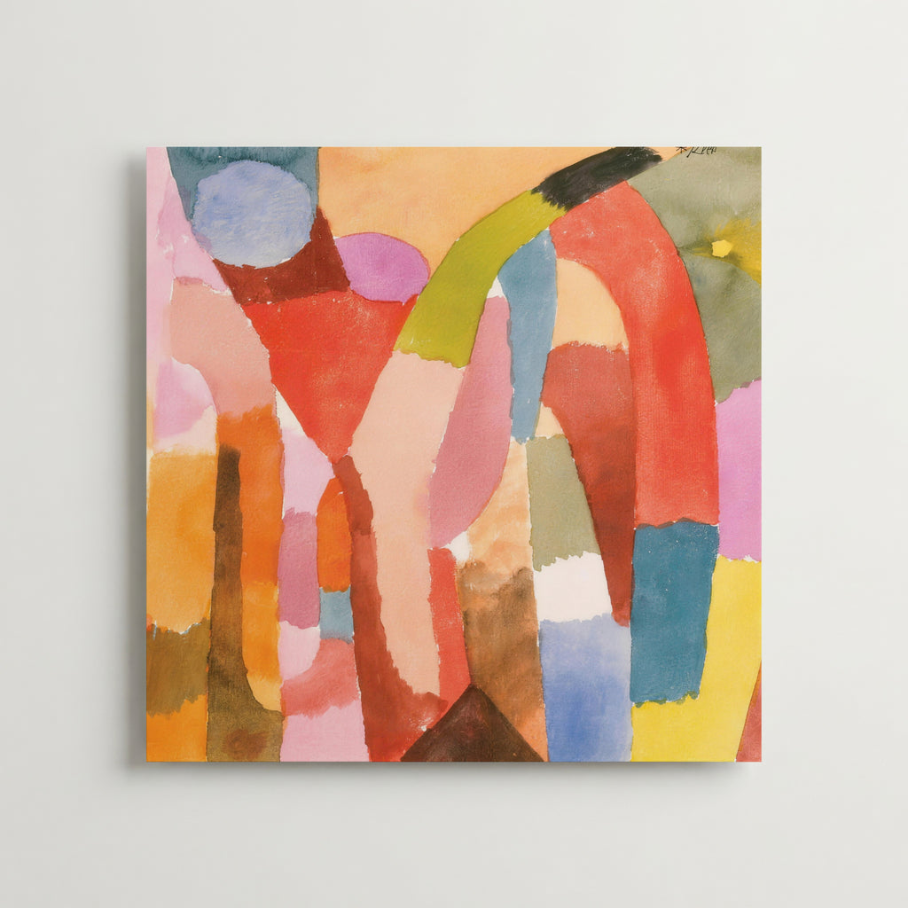 Paul Klee Movement of Vaulted Chambers 1915 Poster – produktbild