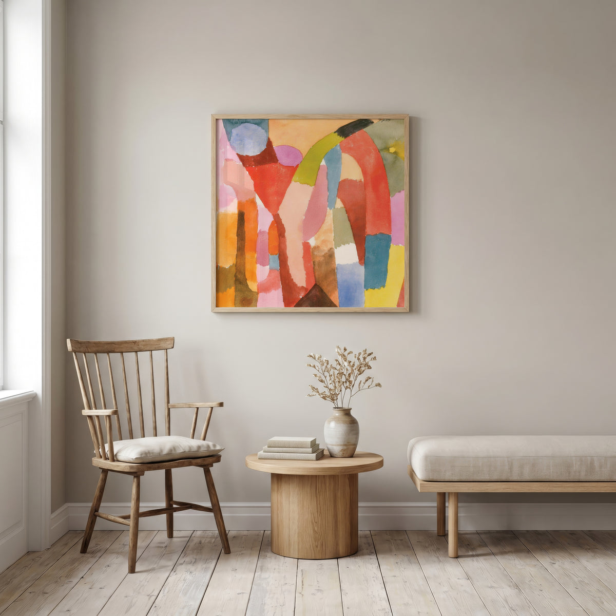 Paul Klee Movement of Vaulted Chambers 1915 Poster – i rum 3