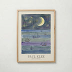 Paul Klee Night Sea with Ships Poster – ekram