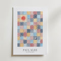 Paul Klee Sun and Moon Squares Poster – med passepartout