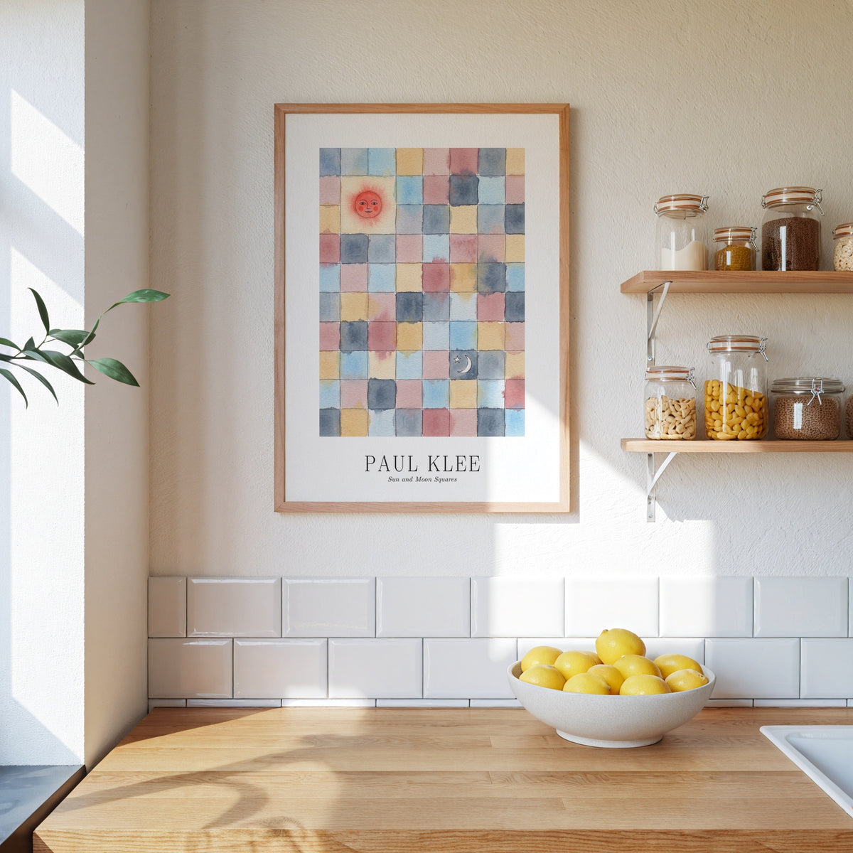 Paul Klee Sun and Moon Squares Poster – i rum 3