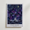 Paul Klee Village at Night Poster – med passepartout