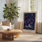 Paul Klee Village at Night Poster – i rum 5