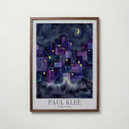 Paul Klee Village at Night Poster – valnötsram
