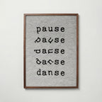 Pause Danse Poster – valnötsram