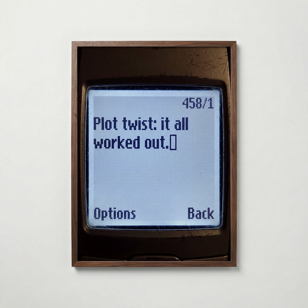 Plot Twist Poster – valnötsram