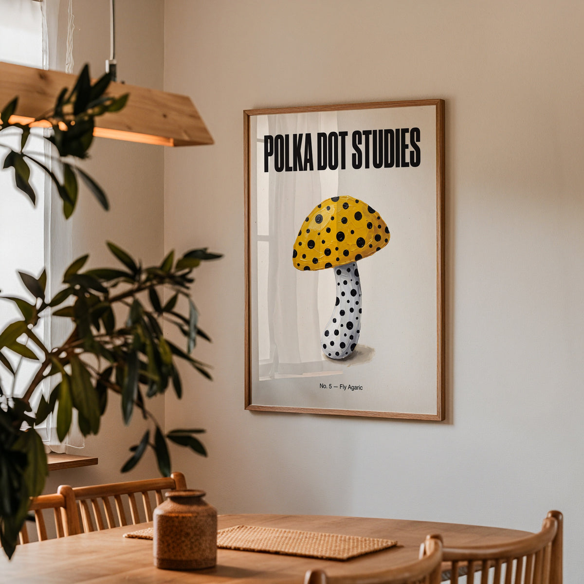 Polka Dot Fly Agaric Poster – i rum 4