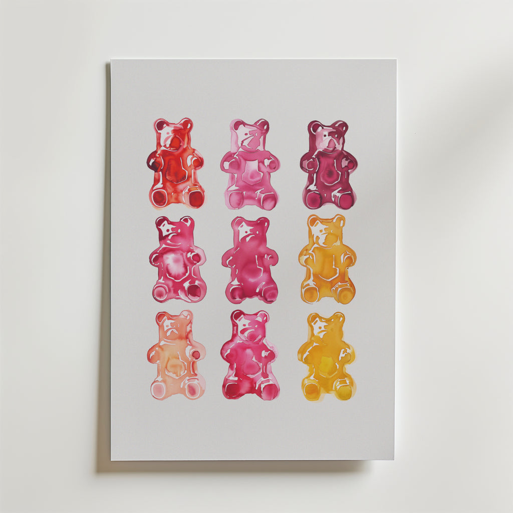 Storleksguide för Gummy Bear Grid – välj din favoritstorlek och beställ hos Bozetto