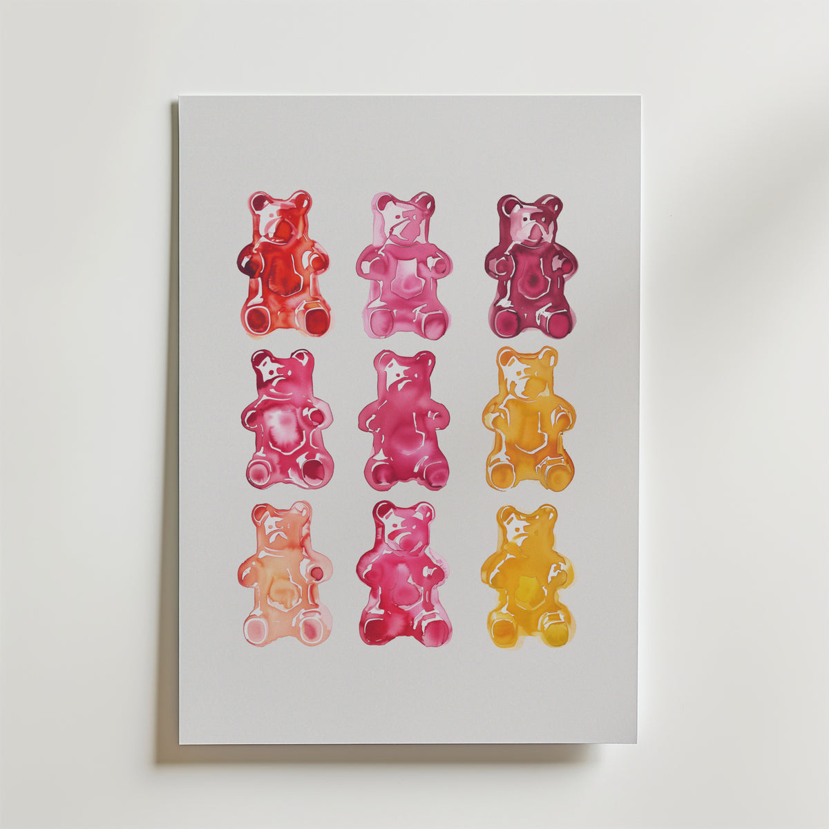 Storleksguide för Gummy Bear Grid – välj din favoritstorlek och beställ hos Bozetto
