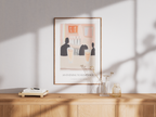 Mockup av An Evening To Remember affisch på vägg – köp enkelt hos Bozetto i hög kvalitet