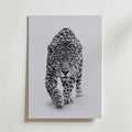 Prowling Jaguar Poster – canvas utan passepartout