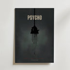Psycho – stilfullt konsttryck från Bozetto, tryckt på matt finpapper i hög tryckkvalitet