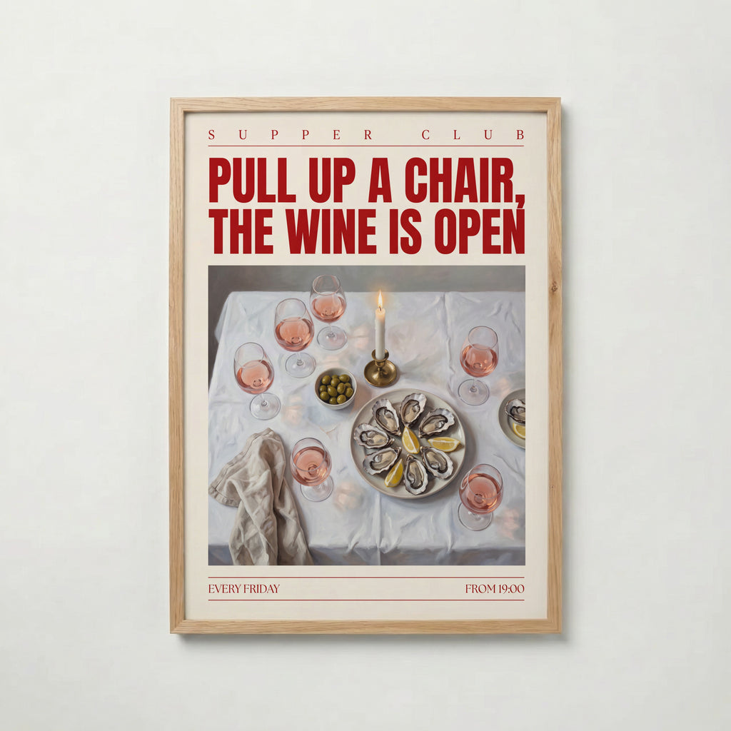 Pull Up a Chair Poster – ekram