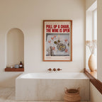 Pull Up a Chair Poster – i rum 2