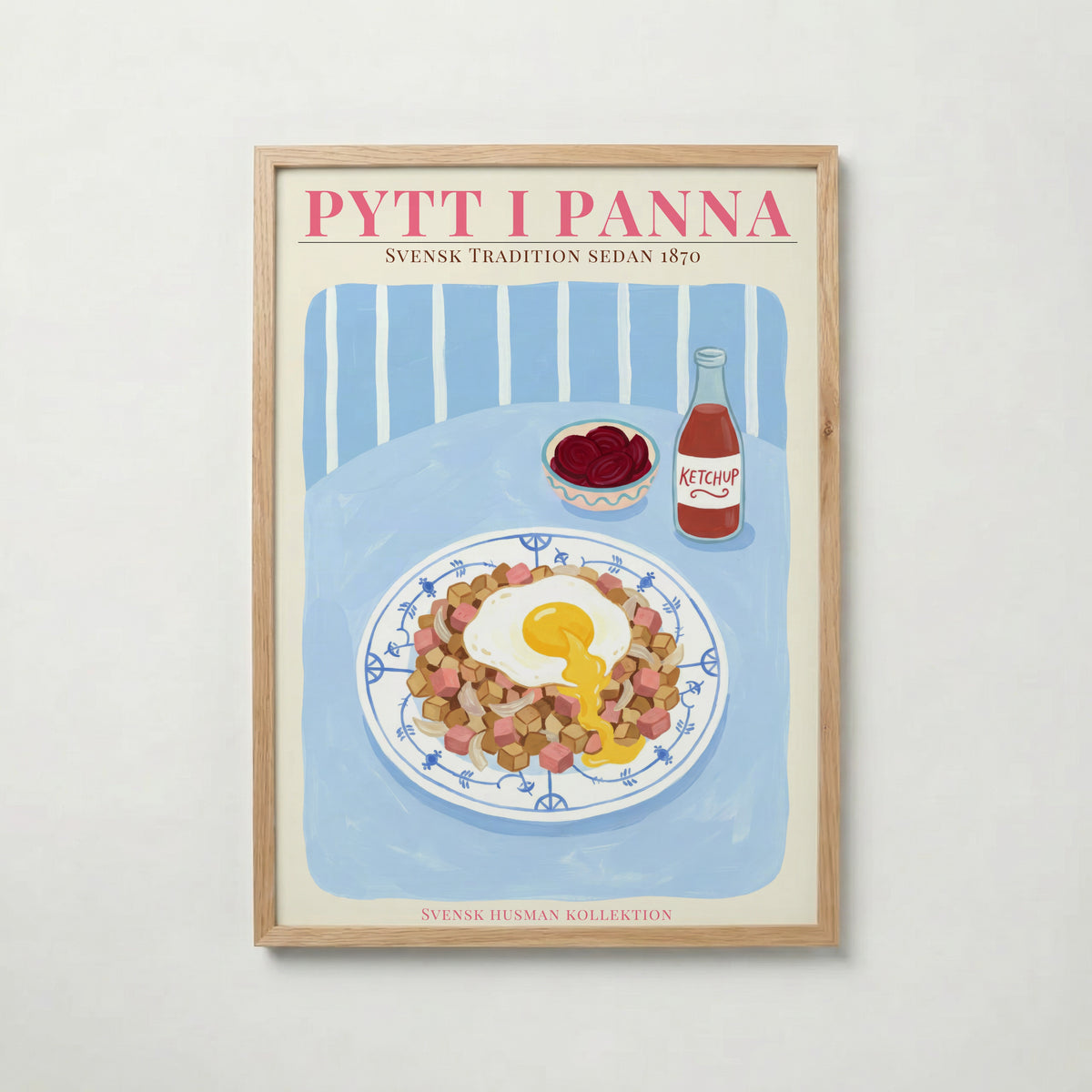 Pytt i Panna poster visad rakt fram – Bozetto affisch i hög tryckkvalitet i hög tryckkvalitet