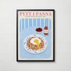 Pytt i Panna – affisch med snyggt motiv, köp enkelt hos Bozetto i flera storlekar