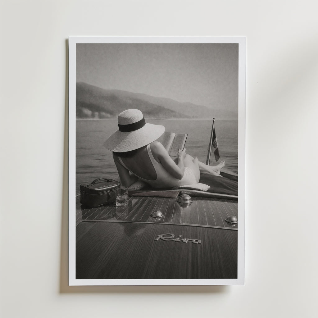 Riva Boat Reverie Poster