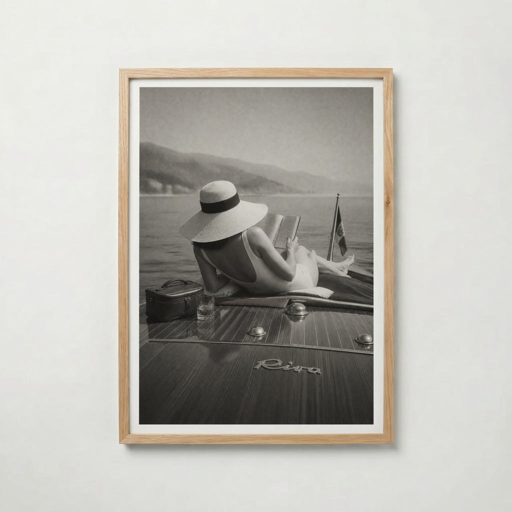 Riva Boat Reverie Poster