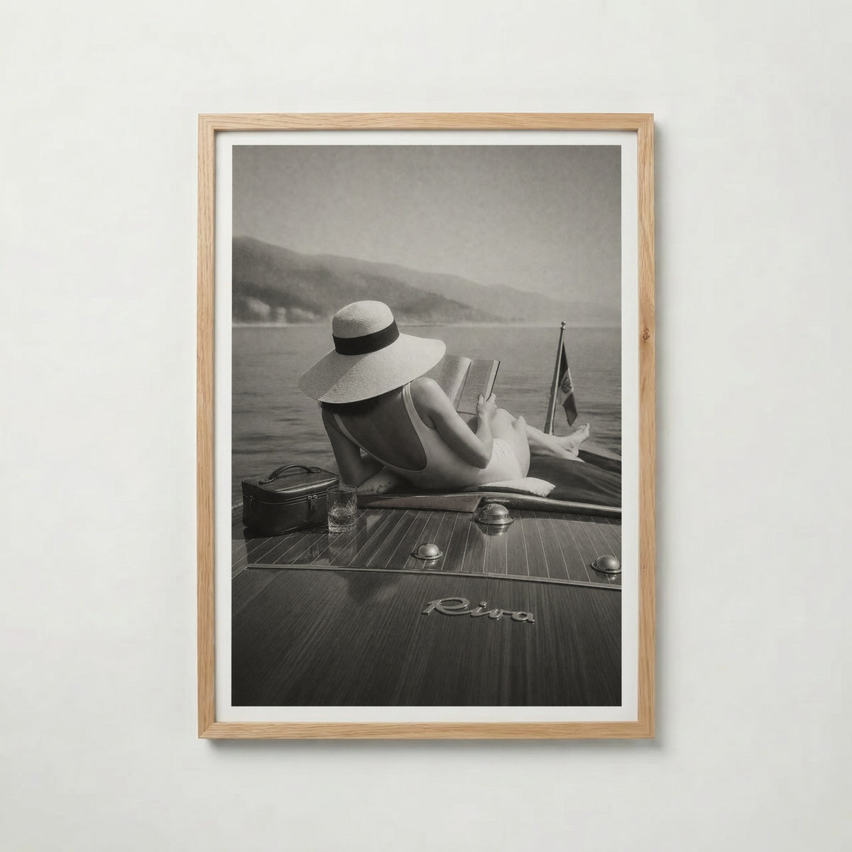 Riva Boat Reverie Poster