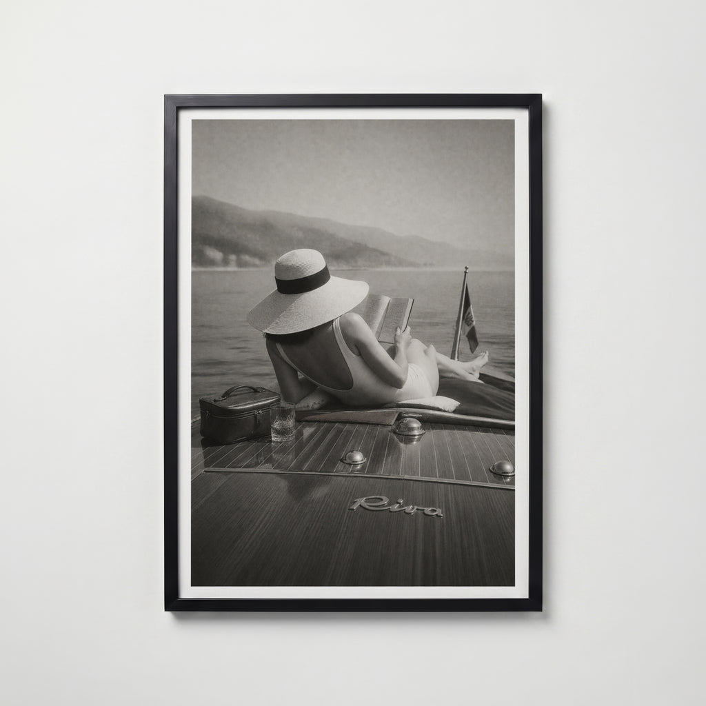 Riva Boat Reverie Poster