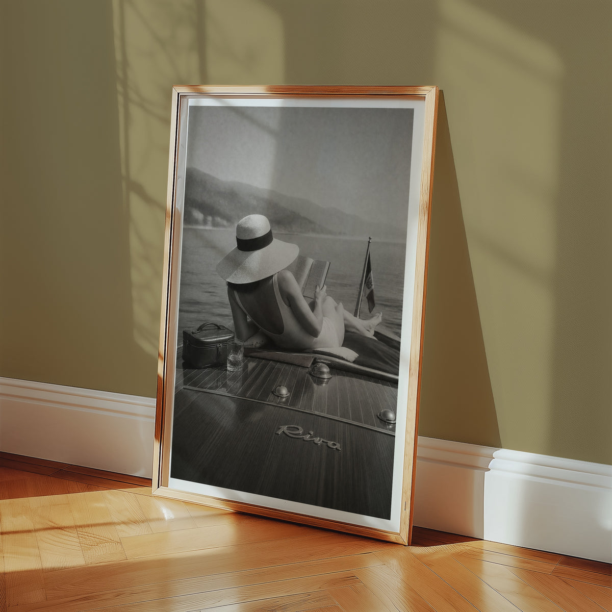 Riva Boat Reverie Poster