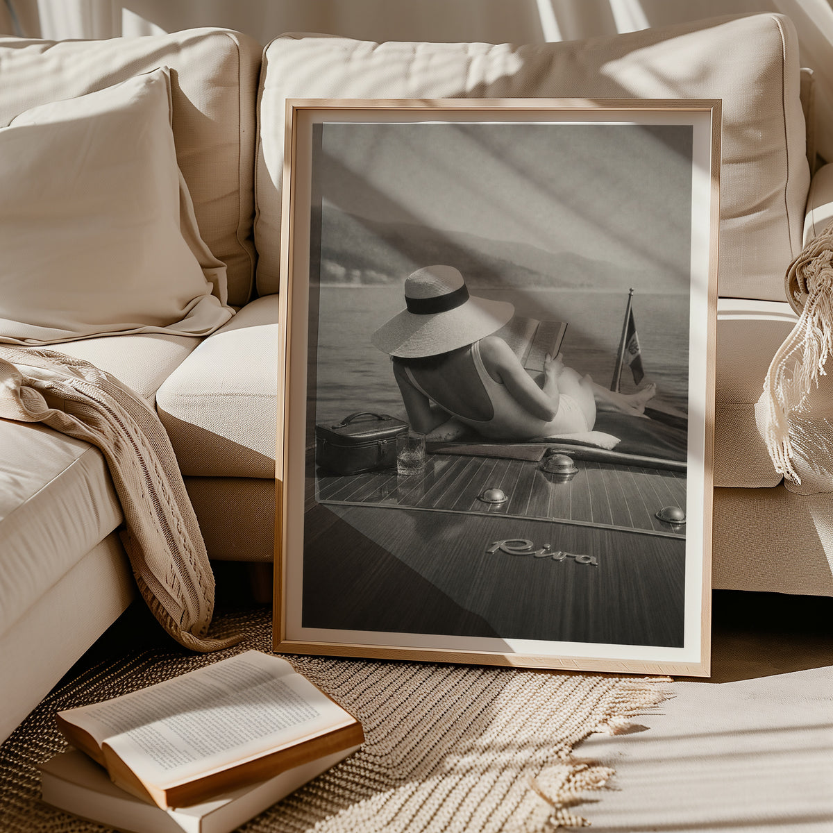 Riva Boat Reverie Poster