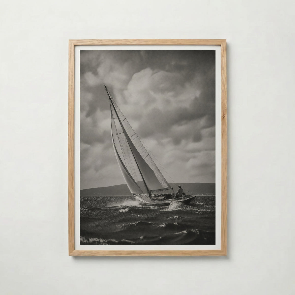 Sailing the Open Sea Poster