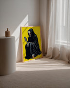 Scrolling Death Poster med valnötsram
