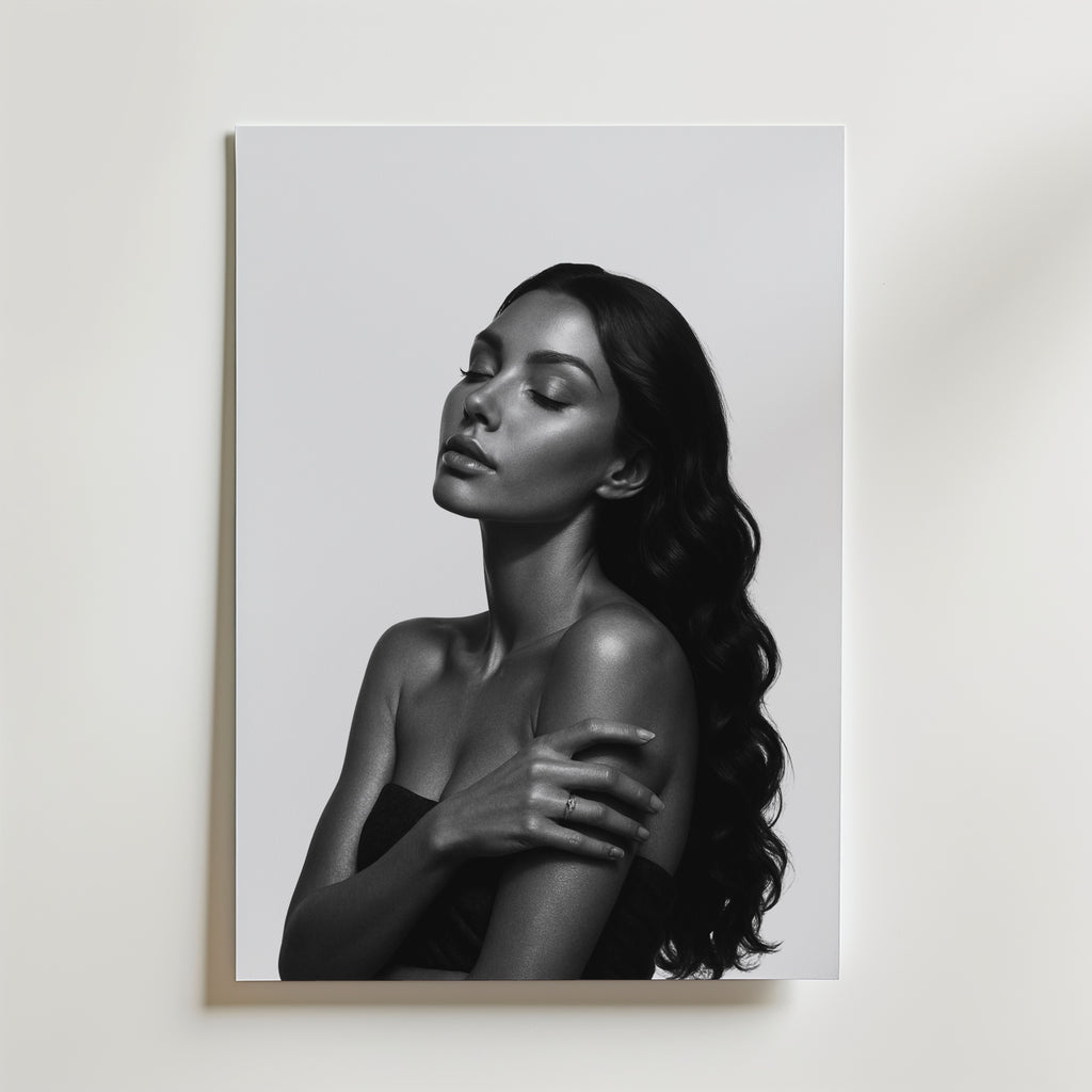 Luminous Profile Poster – canvas utan passepartout