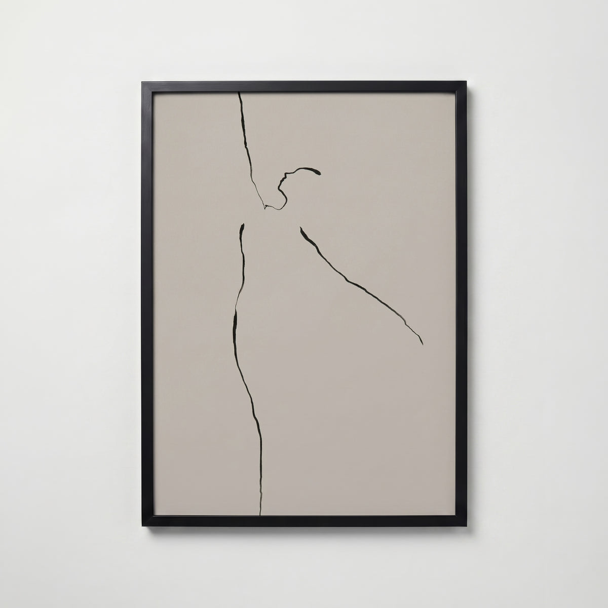 Silhouette Grace Poster i hemmiljö
