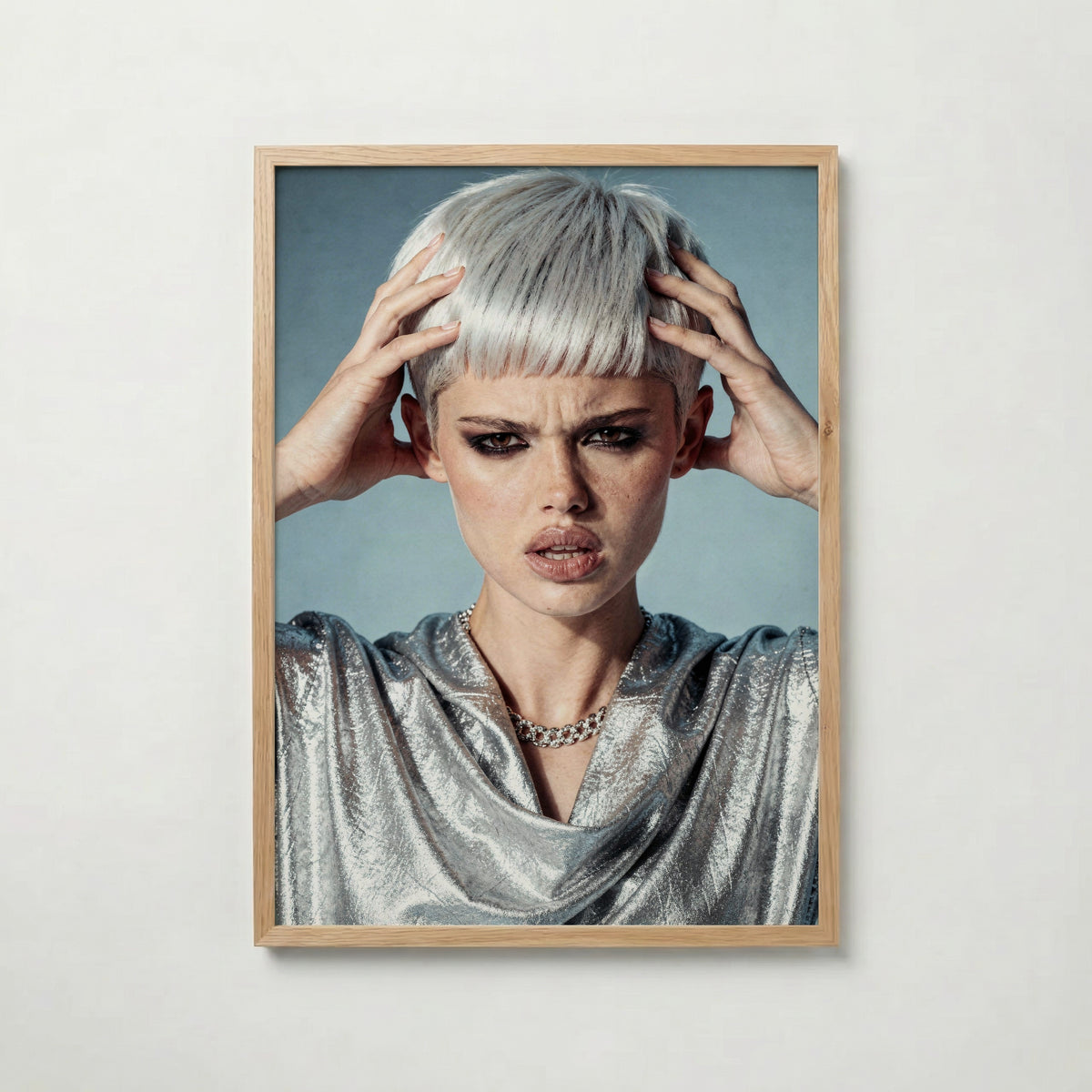 Silver Edge Poster med ekram