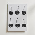 Six Black Cherries Poster – canvas utan passepartout