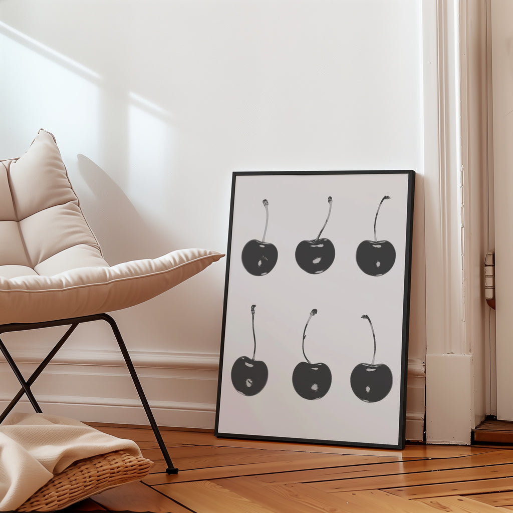 Six Black Cherries Poster – i rum 5