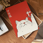 Midnight Toast Cat poster i olika storlekar – köp enkelt hos Bozetto i hög kvalitet