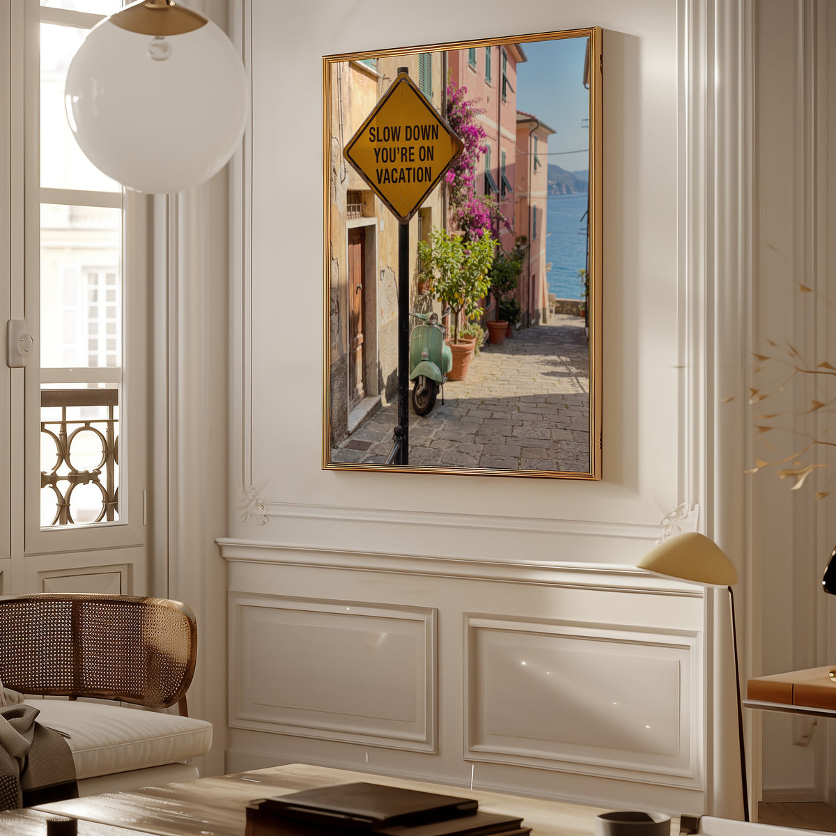 Slow Down You're on Vacation Poster – i rum 1