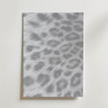 Frosted Leopard Fur Poster – canvas utan passepartout