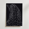 Stardust Leopard Poster – canvas utan passepartout