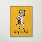 Stripe a Pose Poster – ekram