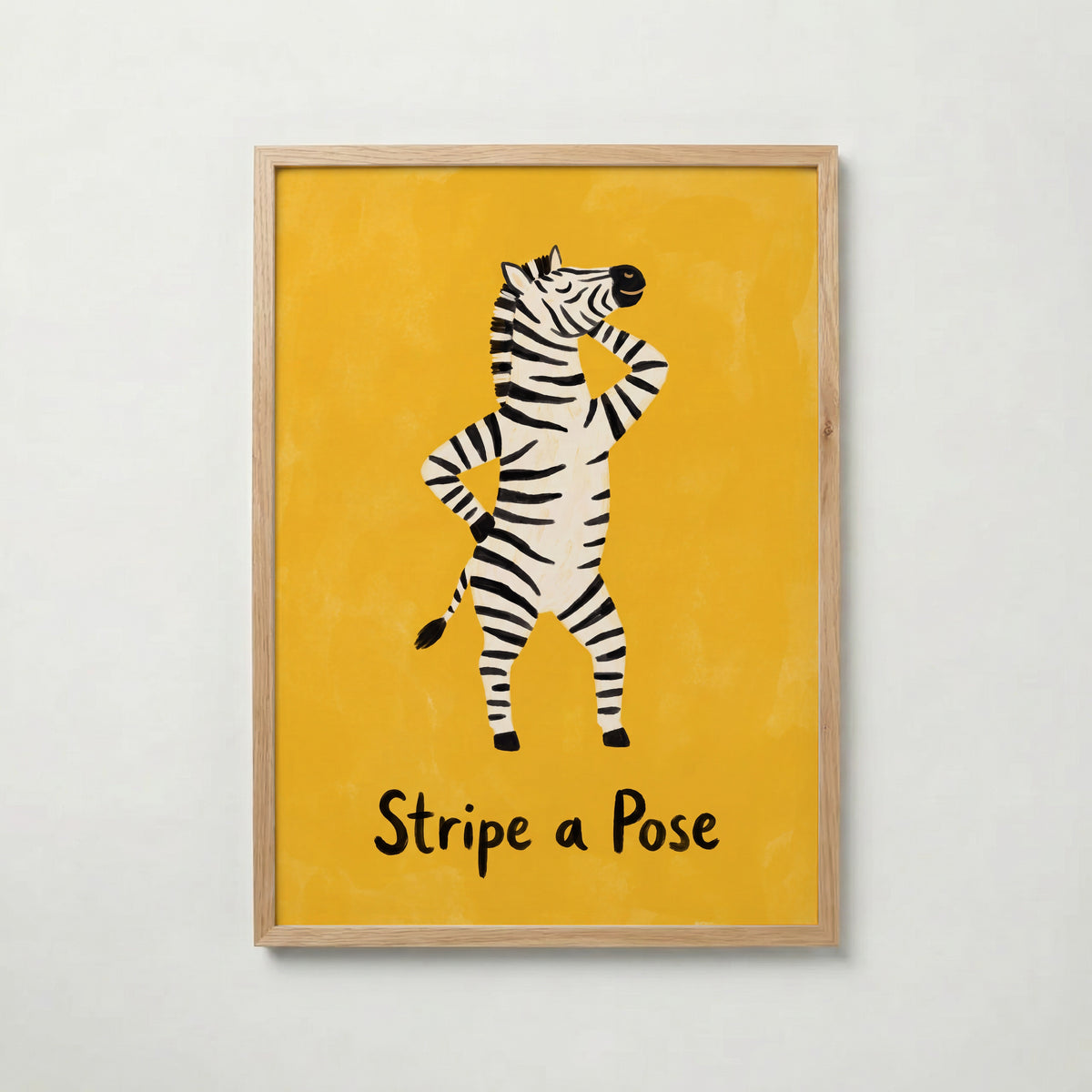 Stripe a Pose Poster – ekram