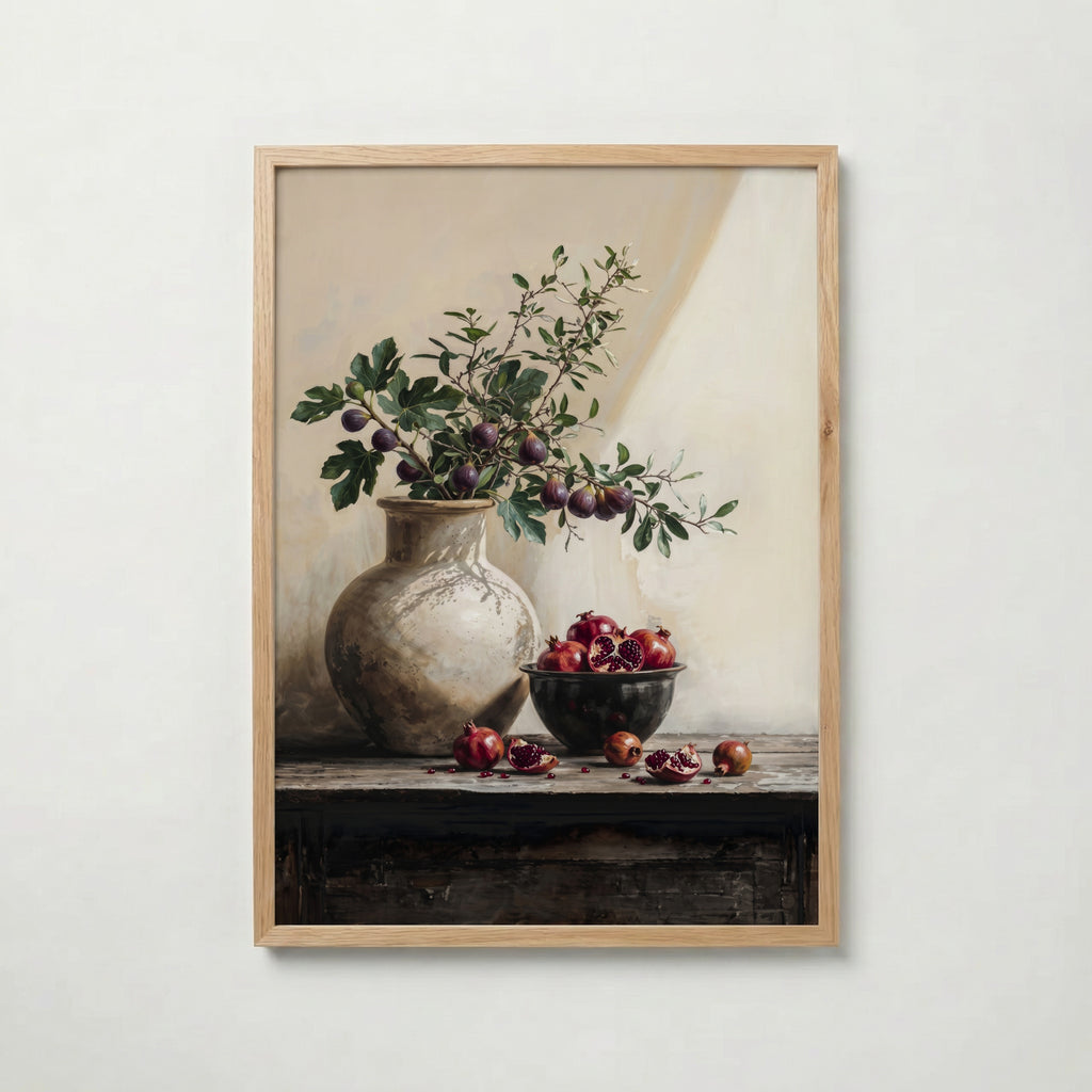Terracotta Harvest Poster med ekram