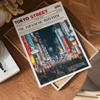 The Japanese Rhythm poster visad rakt fram – Bozetto affisch i hög tryckkvalitet