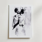 Helena Engström The Rose – stilfullt konsttryck från Bozetto, tryckt på matt finpapper