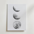 Waxing Moon Trio Poster – canvas utan passepartout