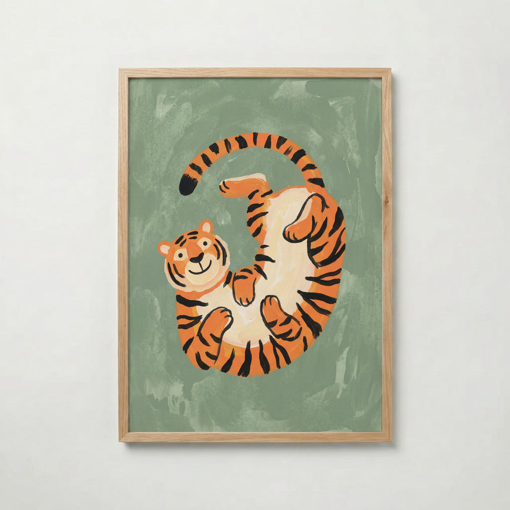 Tiger Tumble Poster – ekram