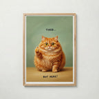 Tired But Here Poster med ekram
